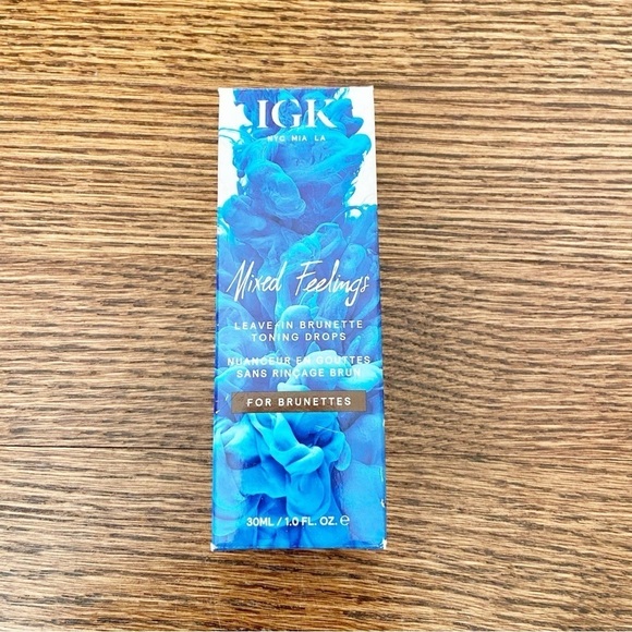 NWTs IGK | Mixed Feelings Leave-in Brunette Toning Drops - Picture 1 of 4
